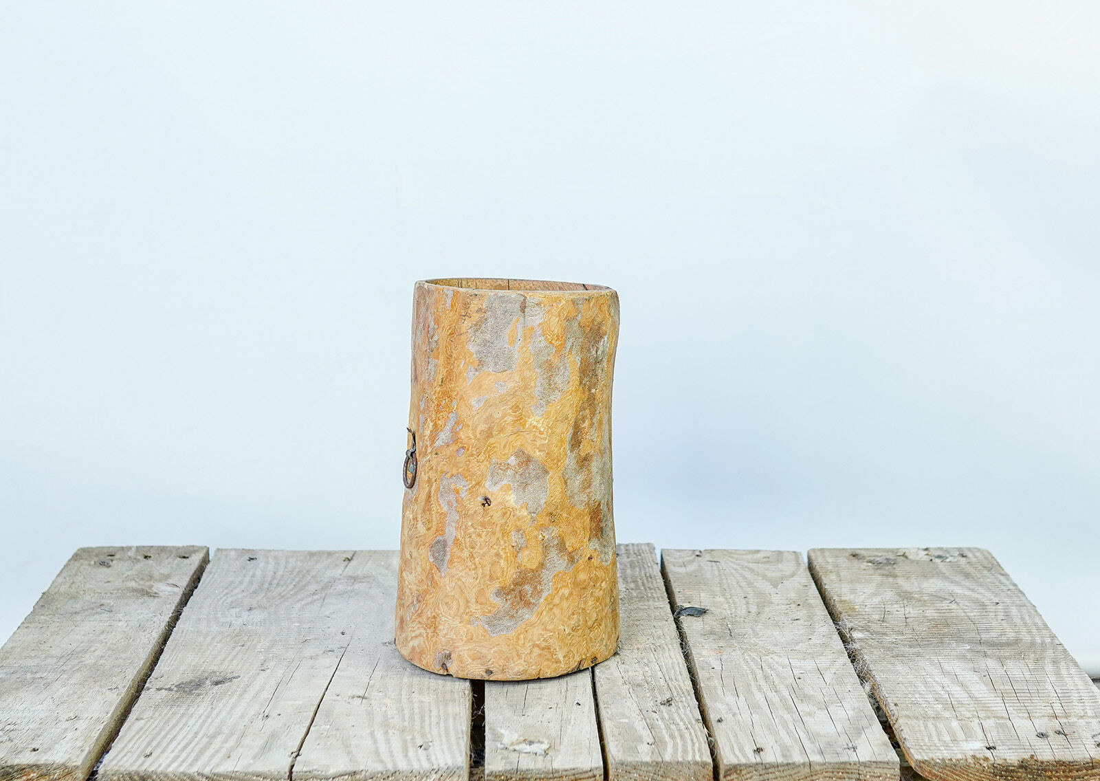 Wooden Grain Measure — pale wooden grain measure